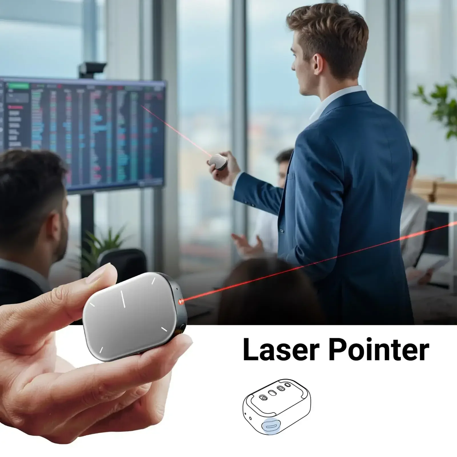 2-in-1 Wireless Air Mouse