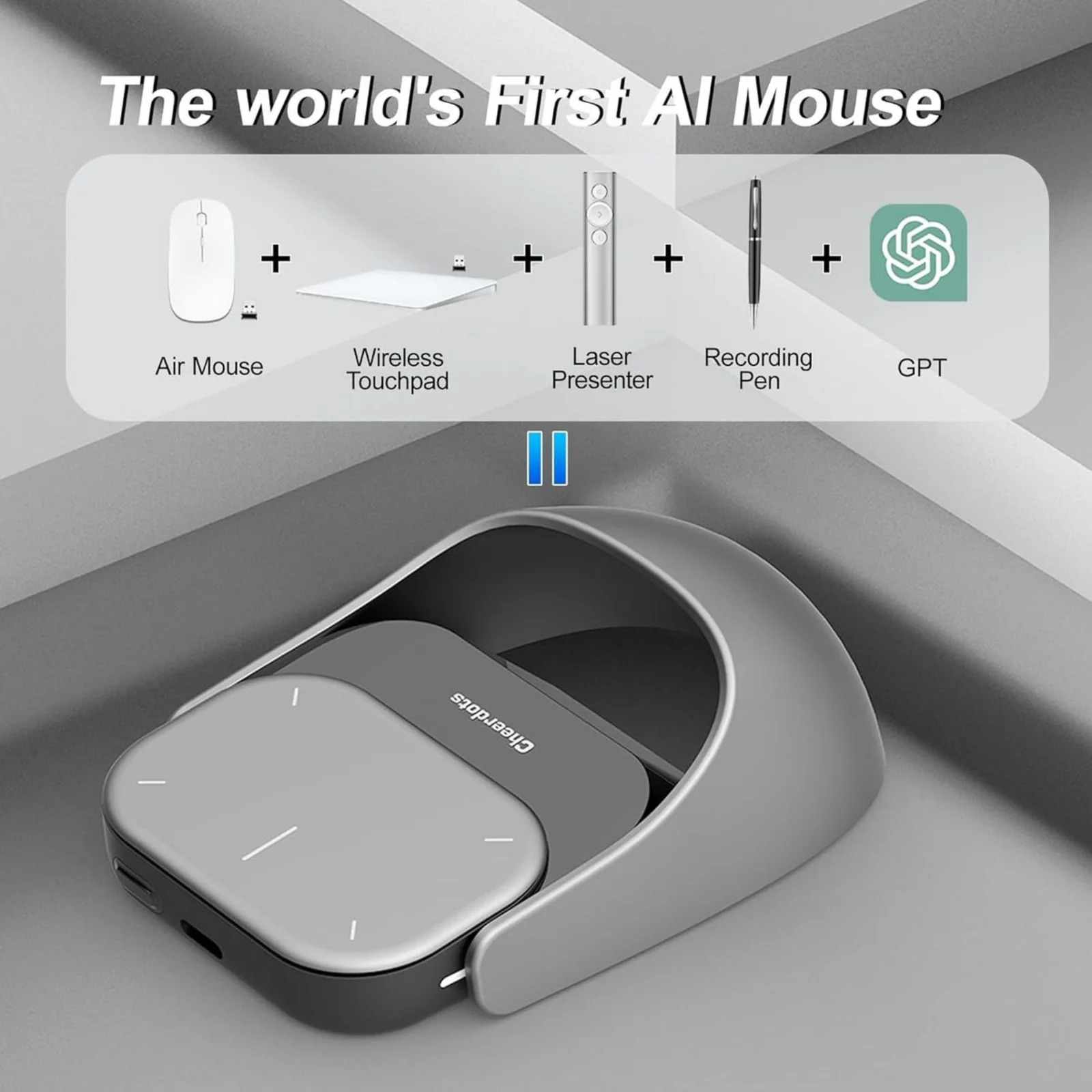 2-in-1 Wireless Air Mouse