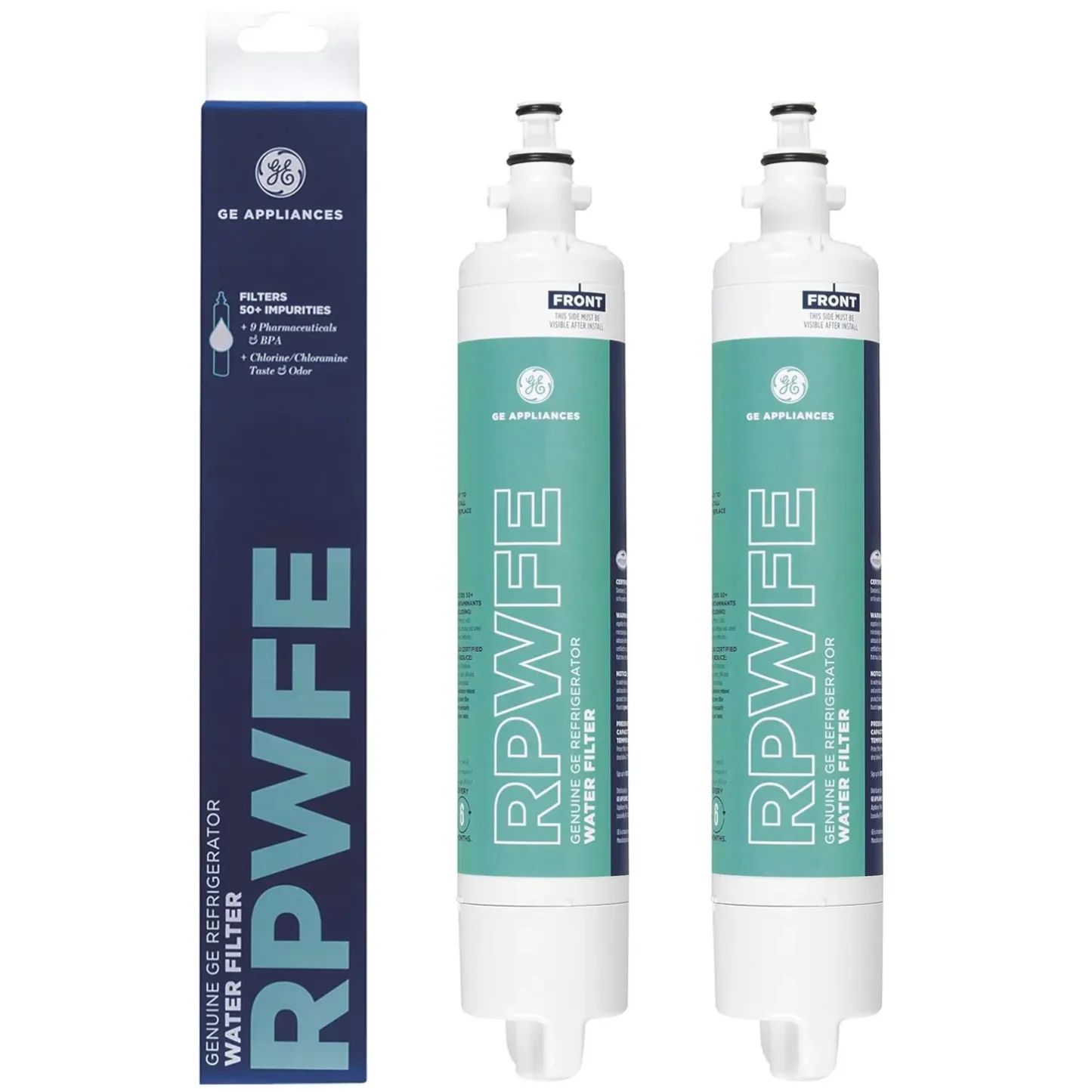 RPWFE Water Filter - White, Compatible with GE RPWFE Water Filter