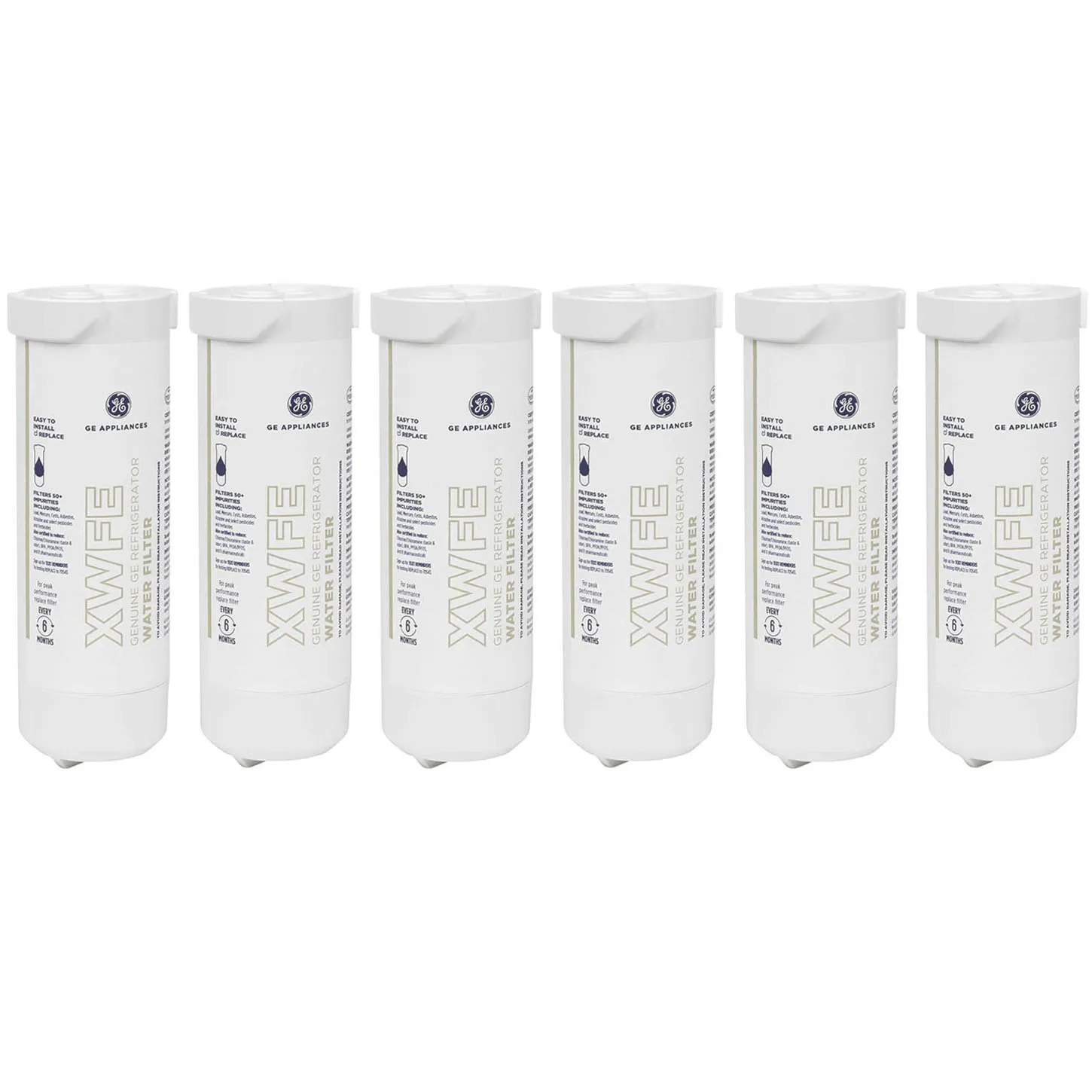 XWFE Water Filter - White, Compatible with GE XWFE Water Filter