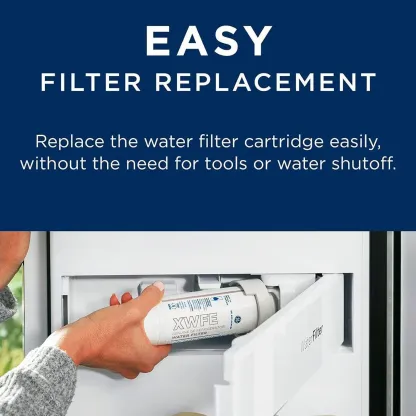 XWFE Water Filter - White, Compatible with GE XWFE Water Filter