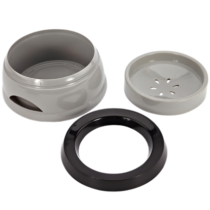 Pet Water Bowl for Dogs and Cats with Floating Disk Design