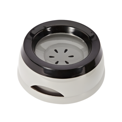 Pet Water Bowl for Dogs and Cats with Floating Disk Design