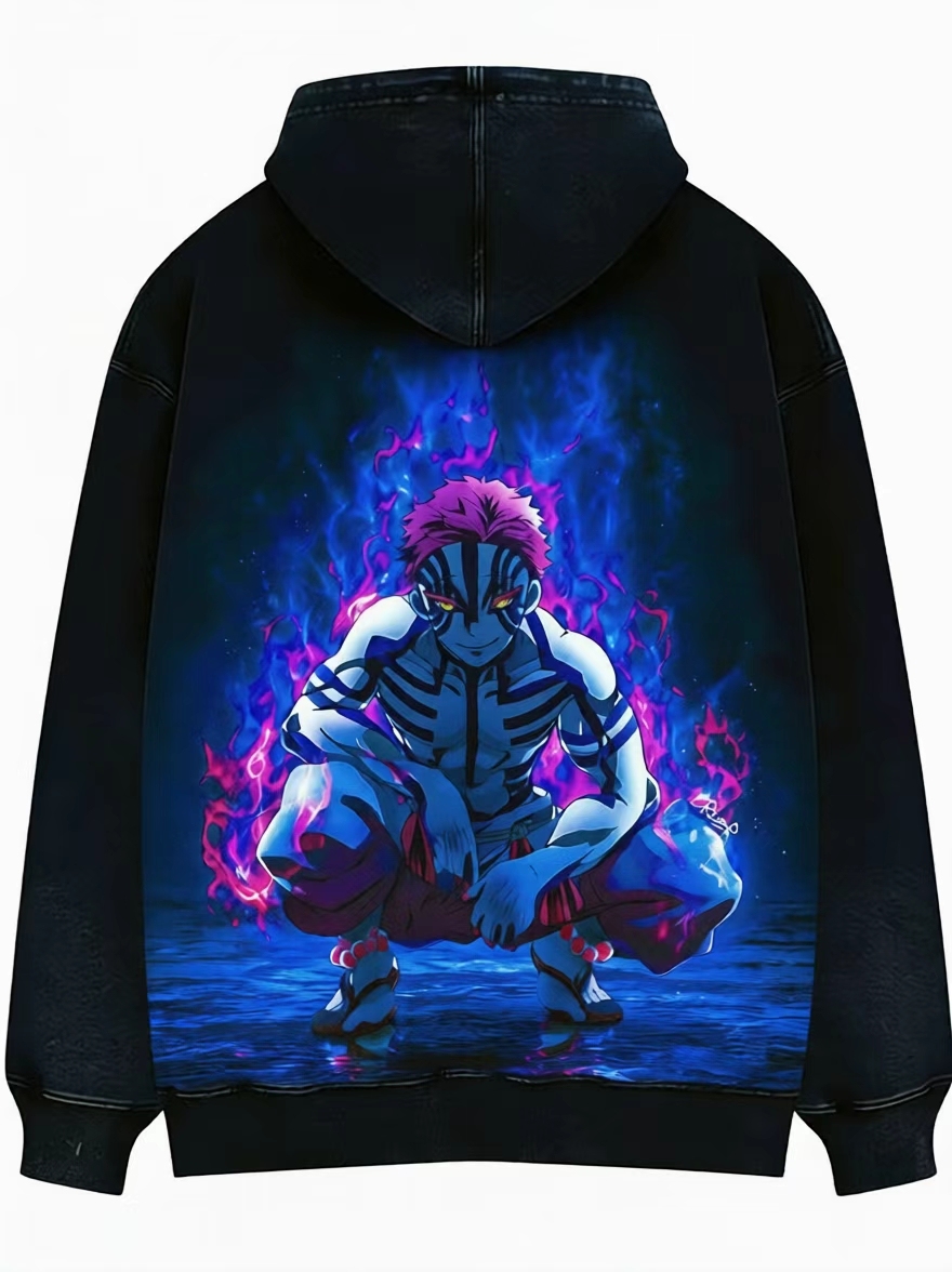 Unisex Anime Graphic Streetwear Vintage Hoodie