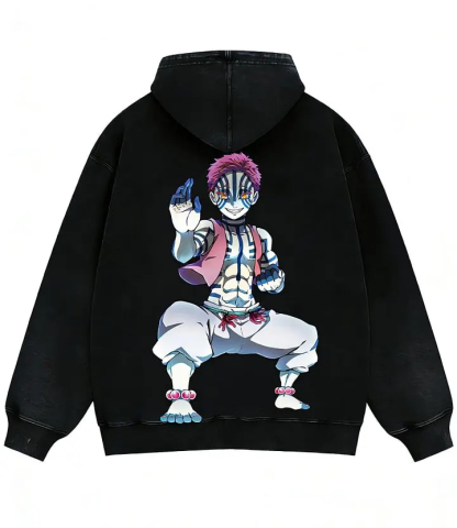 Unisex “ Demon Slayer” Anime Graphic Streetwear Vintage Hoodie