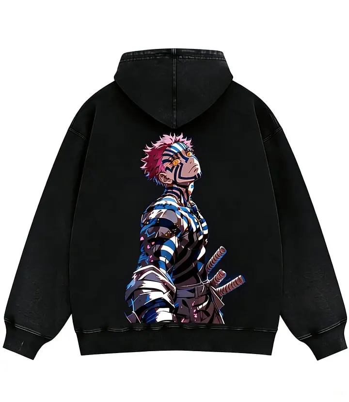 Unisex “ Demon Slayer” Anime Graphic Streetwear Vintage Hoodie