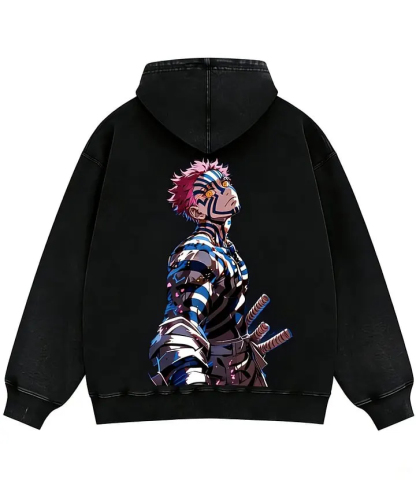 Unisex “ Demon Slayer” Anime Graphic Streetwear Vintage Hoodie
