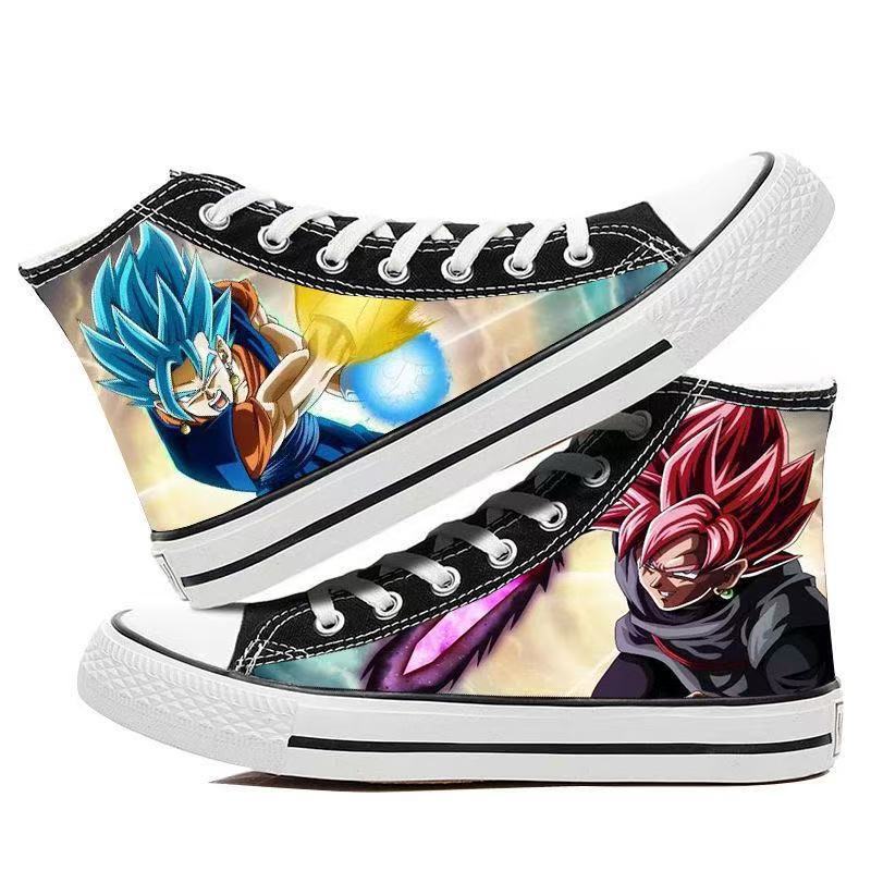 Dragon Ball- High-top Canvas Shoes