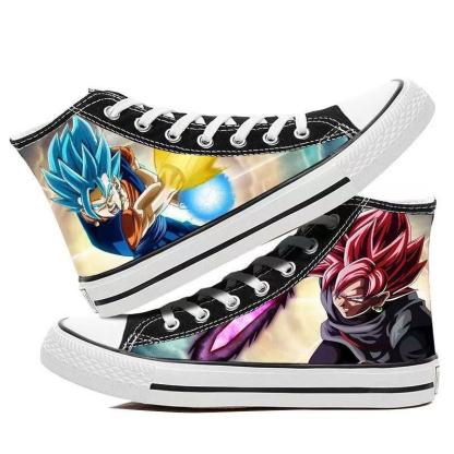 Dragon Ball- High-top Canvas Shoes