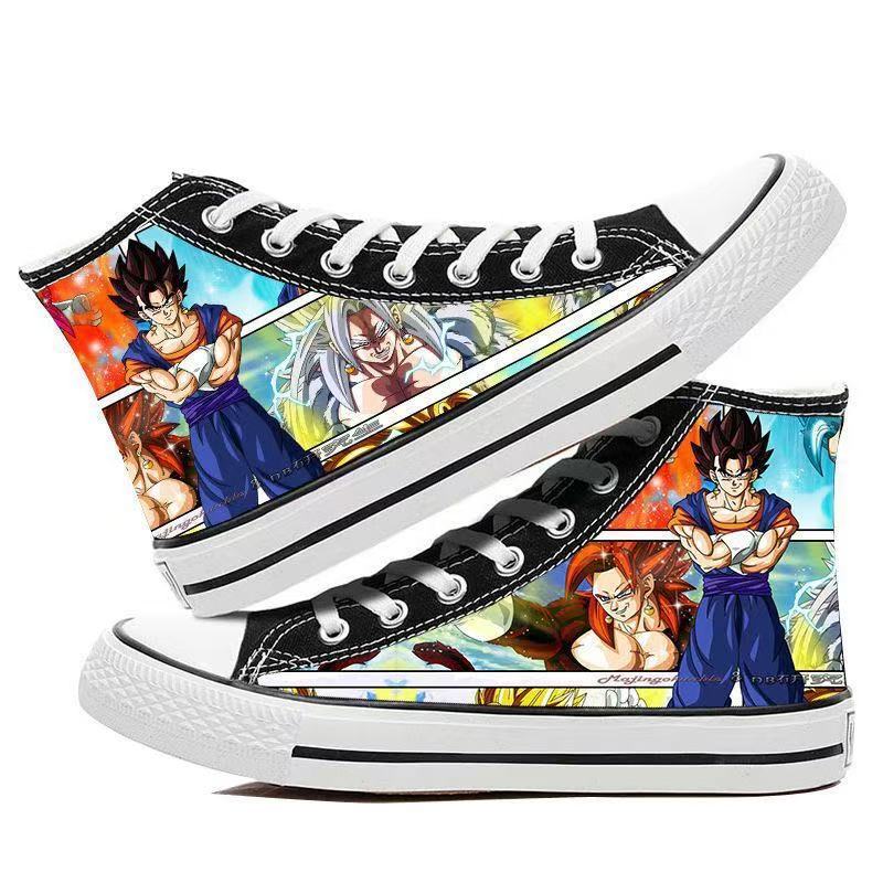 Dragon Ball- High-top Canvas Shoes