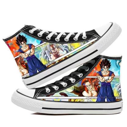 Dragon Ball- High-top Canvas Shoes