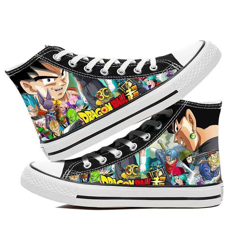 Dragon Ball- High-top Canvas Shoes