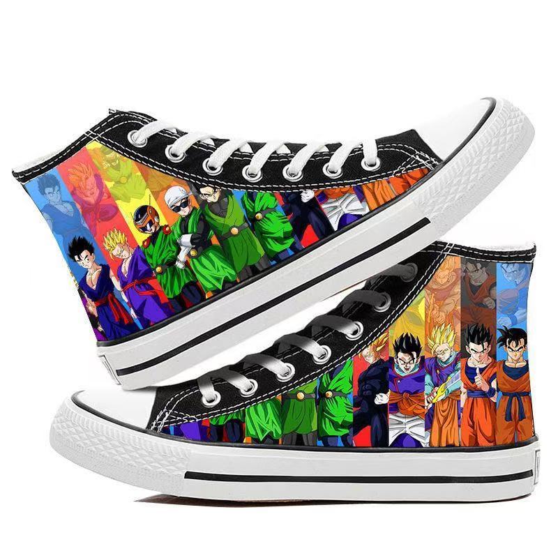 Dragon Ball- High-top Canvas Shoes