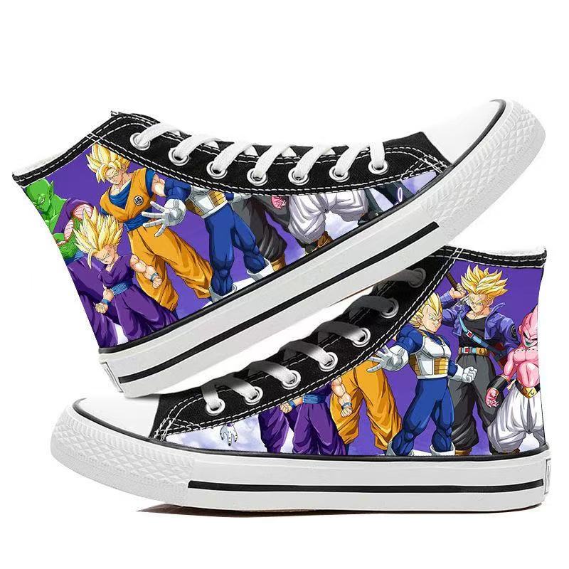 Dragon Ball- High-top Canvas Shoes