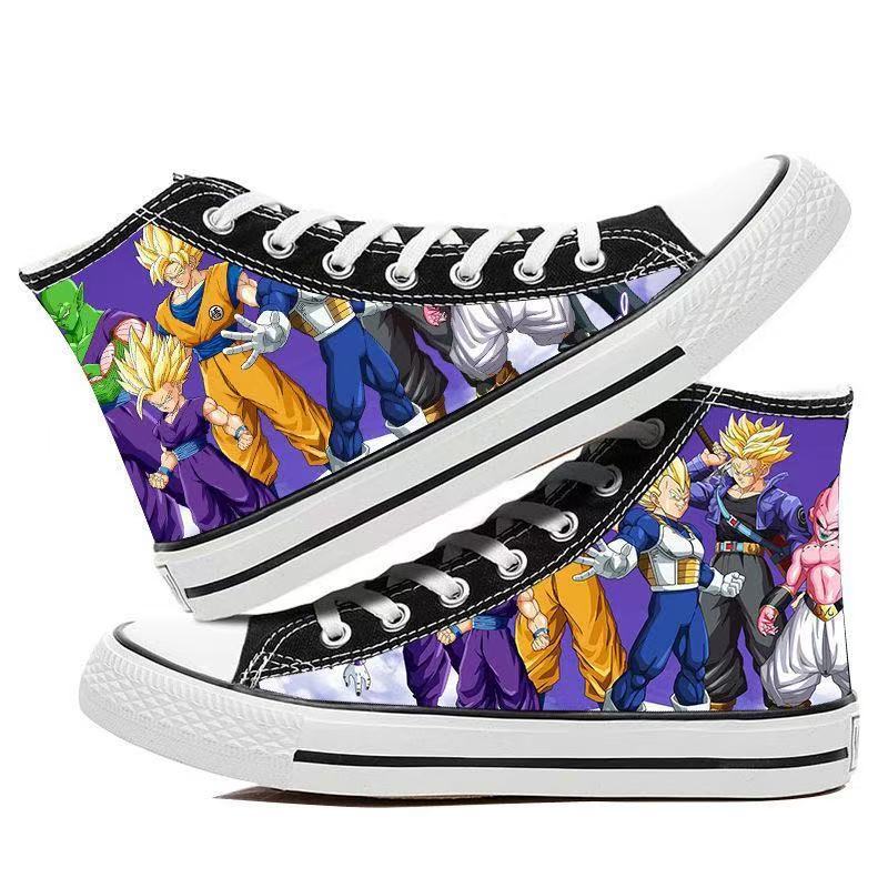 Dragon Ball- High-top Canvas Shoes