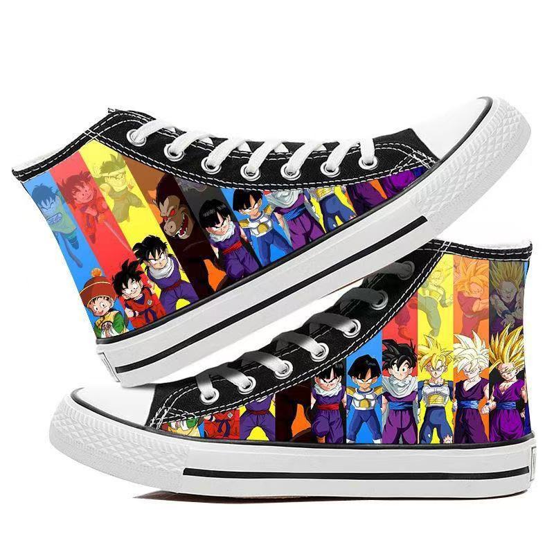 Dragon Ball- High-top Canvas Shoes
