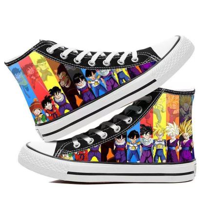 Dragon Ball- High-top Canvas Shoes