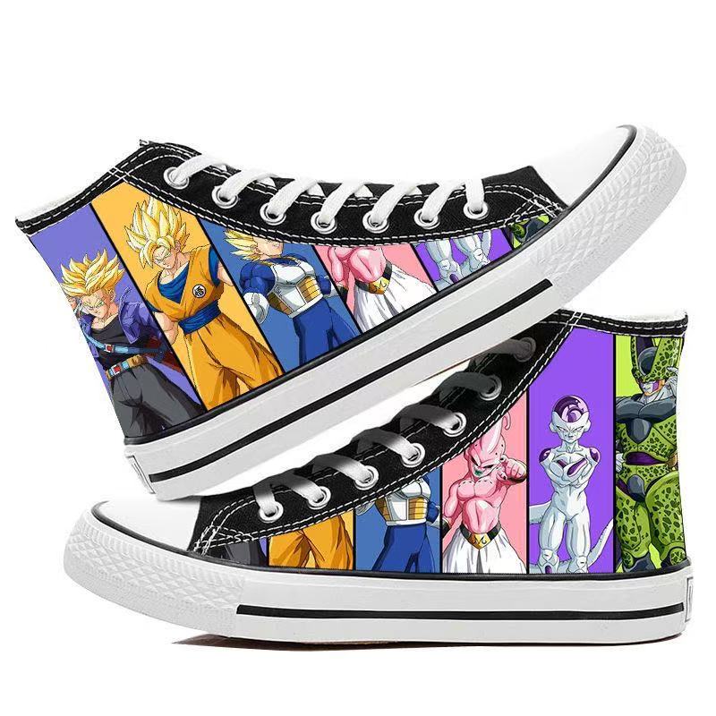 Dragon Ball- High-top Canvas Shoes