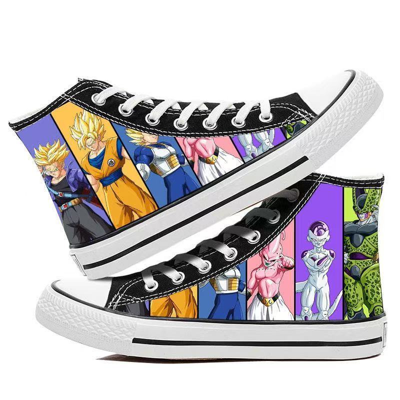 Dragon Ball- High-top Canvas Shoes