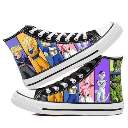 Dragon Ball- High-top Canvas Shoes