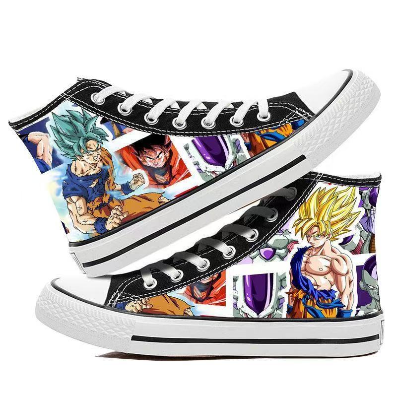 Dragon Ball- High-top Canvas Shoes