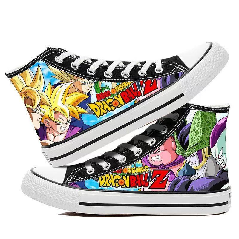 Dragon Ball- High-top Canvas Shoes