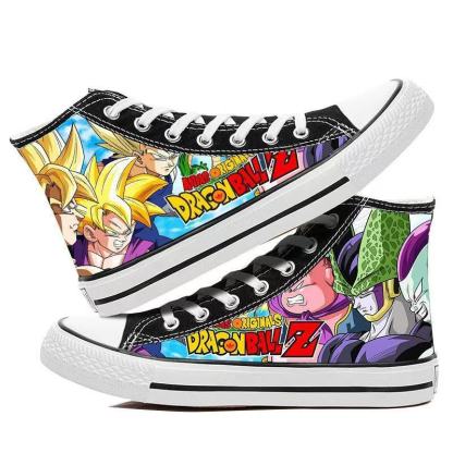 Dragon Ball- High-top Canvas Shoes