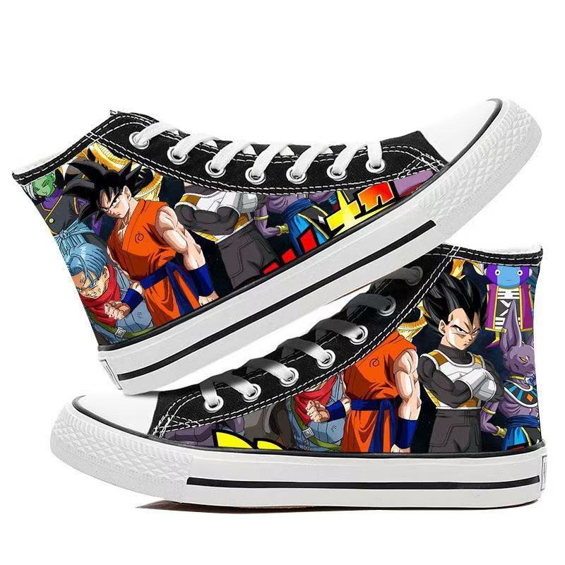 Dragon Ball- High-top Canvas Shoes