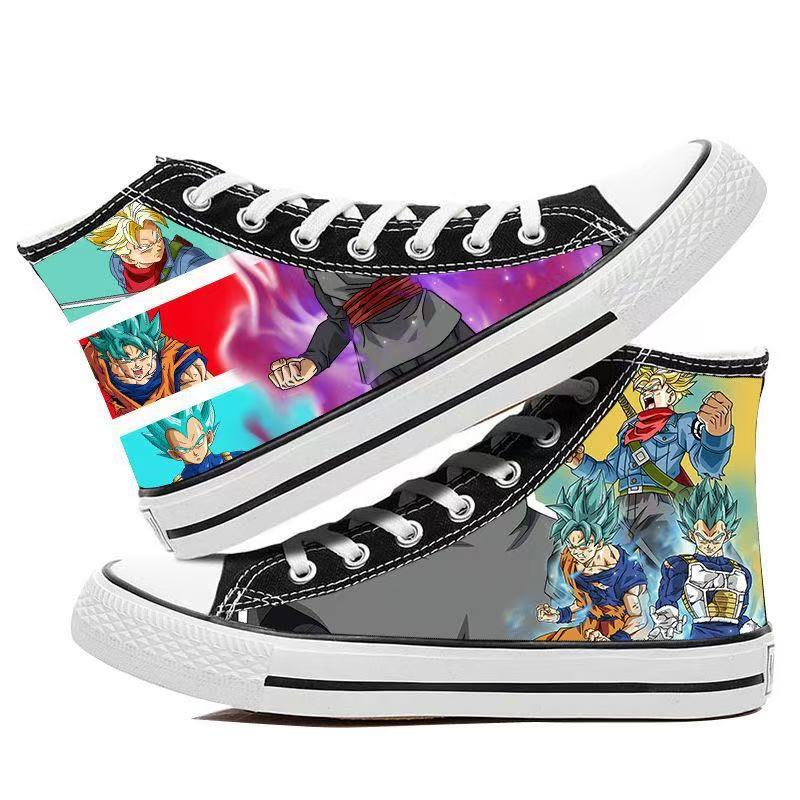 Dragon Ball- High-top Canvas Shoes