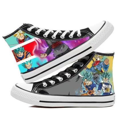 Dragon Ball- High-top Canvas Shoes