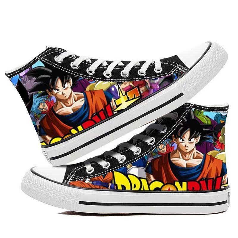 Dragon Ball- High-top Canvas Shoes