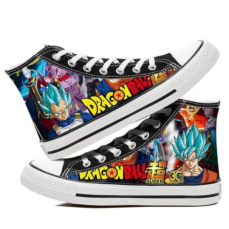 Dragon Ball- High-top Canvas Shoes