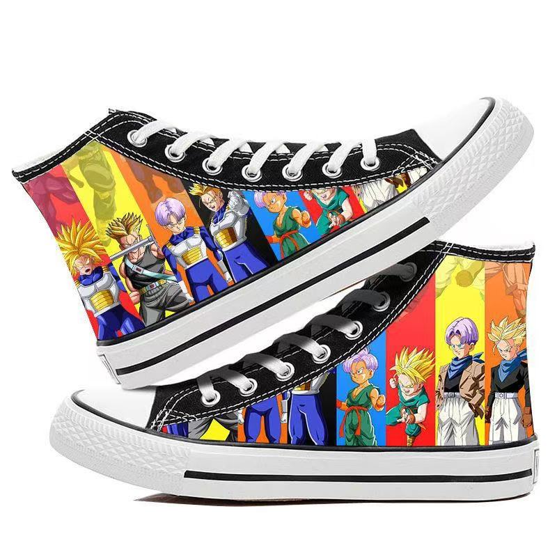 Dragon Ball- High-top Canvas Shoes
