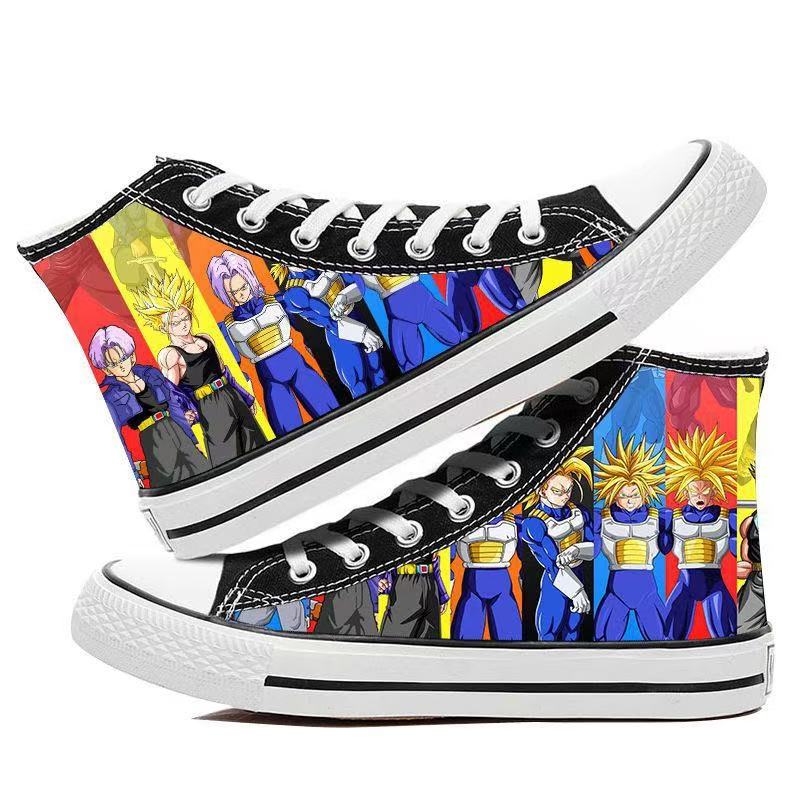 Dragon Ball- High-top Canvas Shoes