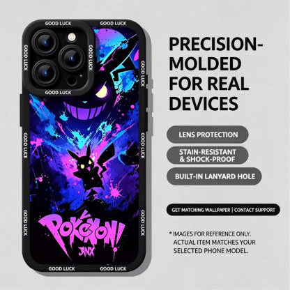 Gengar Pikachu phone case