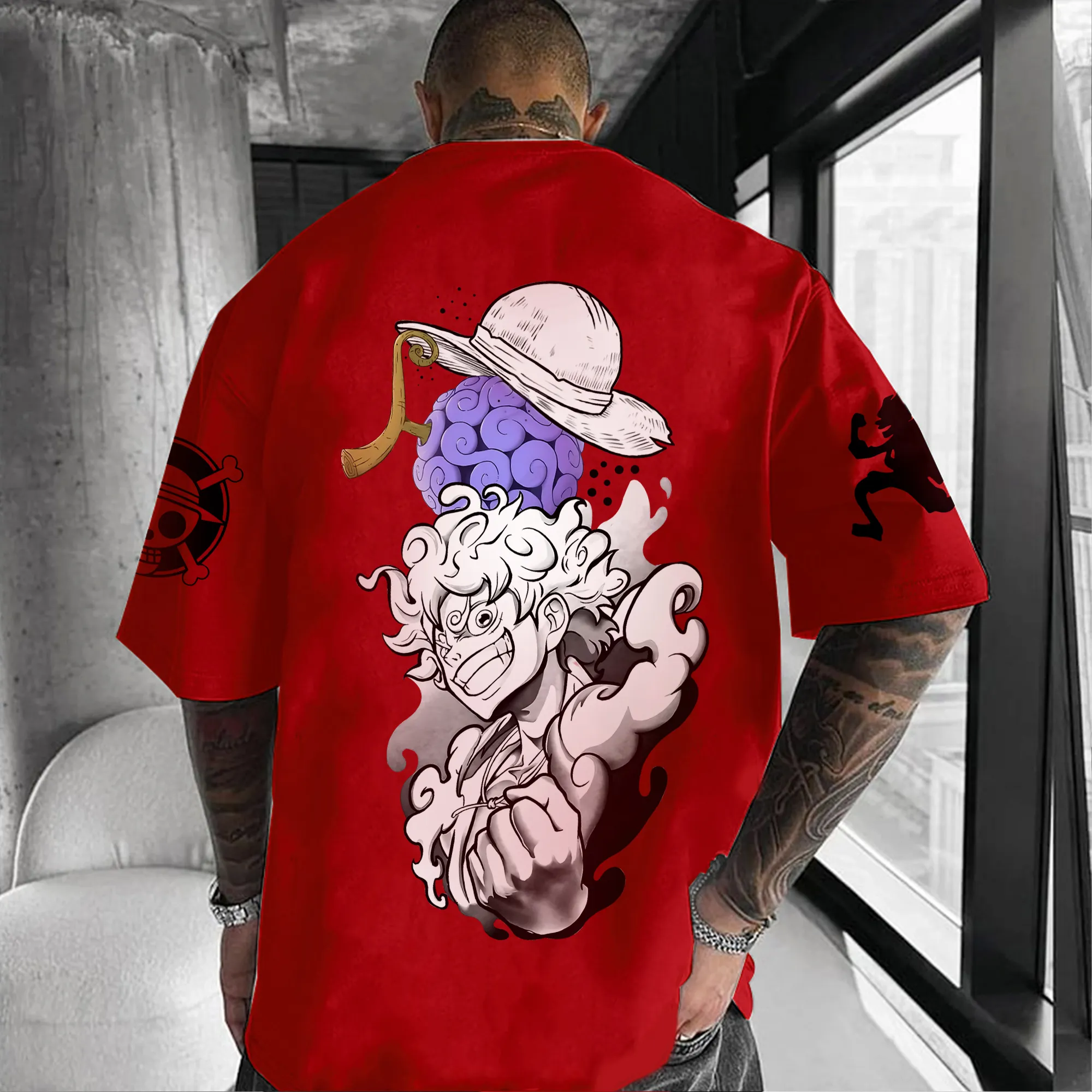 Unisex Anime Inspired Vintage T-Shirt