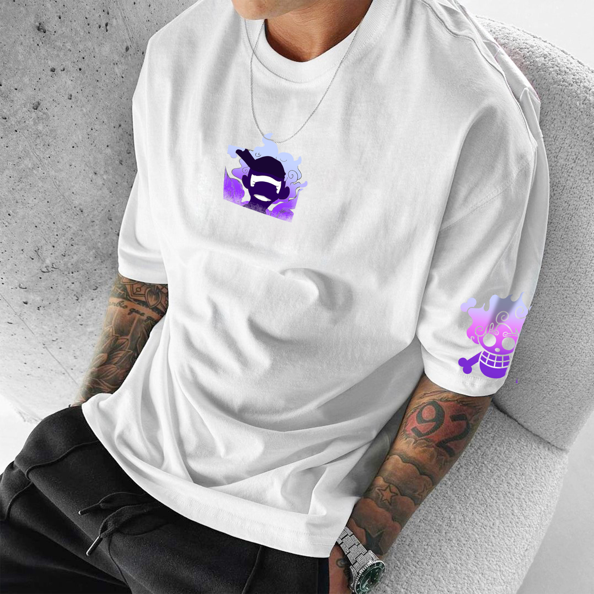 Unisex Anime Inspired Vintage T-Shirt丨One Piece