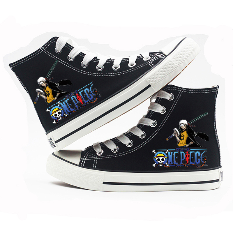 One Piece - High-top Canvas Shoes