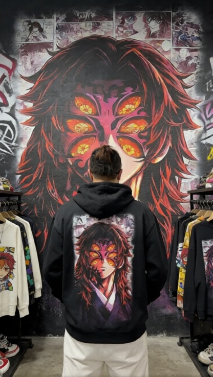 Unisex Anime Graphic Streetwear Vintage Hoodie