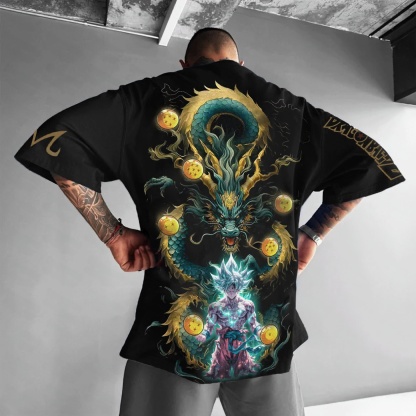 Unisex Anime Inspired Vintage T-Shirt-AnimeClothe