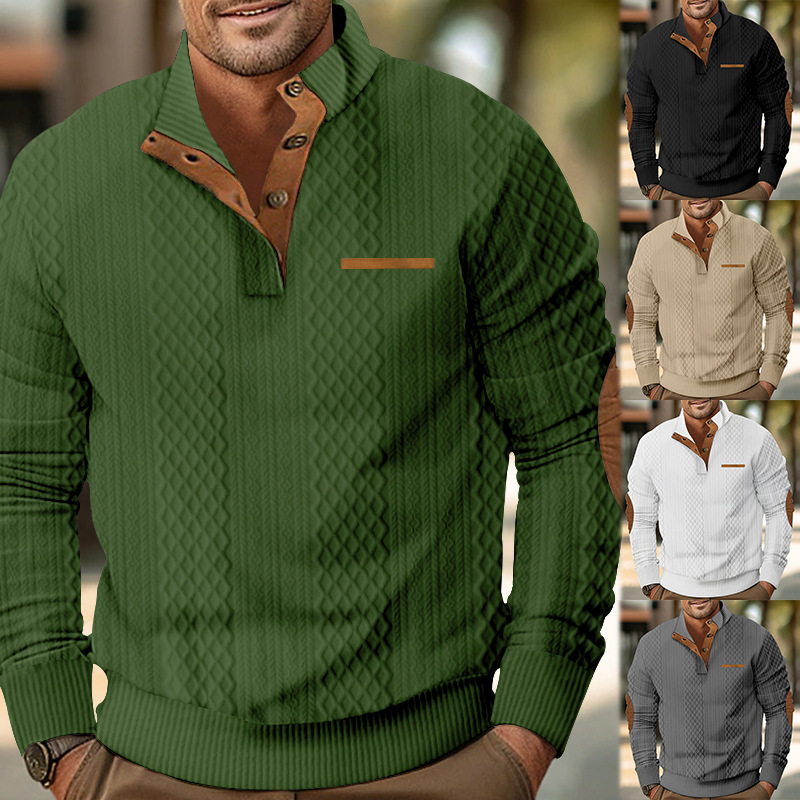 NEU - Langärmliges Kaschmir-Sweatshirt für Herren
