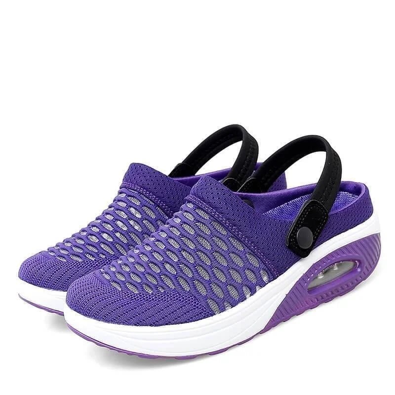 🔥Last Day Promotion 75% OFF🔥Women Walking Shoes Air Cushion Slip-On Shoes