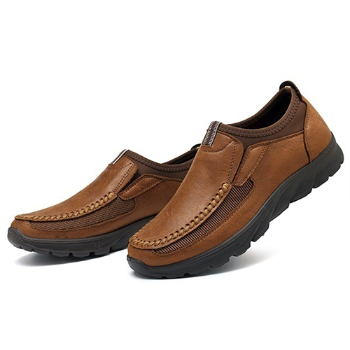 🔥HOT SALE🎁--50% OFF 🎉MENS HANDMADE CASUAL COMFY  SLIP ON LOAFERS