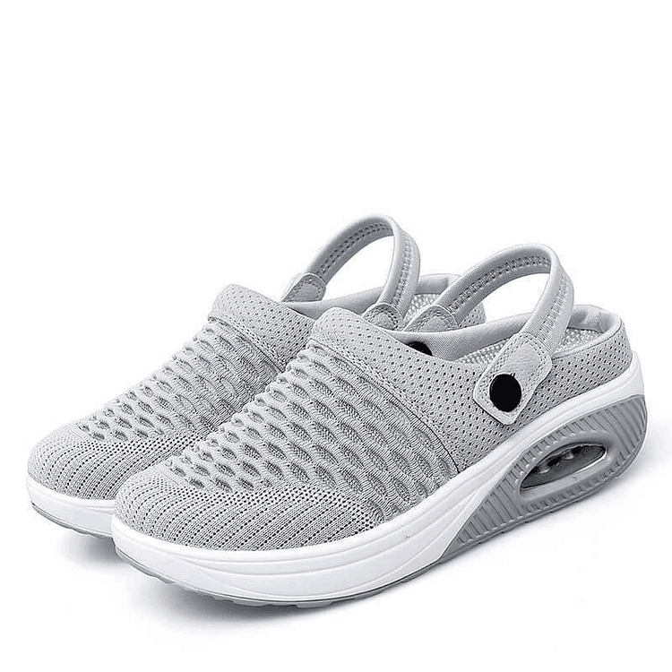 🔥Last Day Promotion 75% OFF🔥Women Walking Shoes Air Cushion Slip-On Shoes