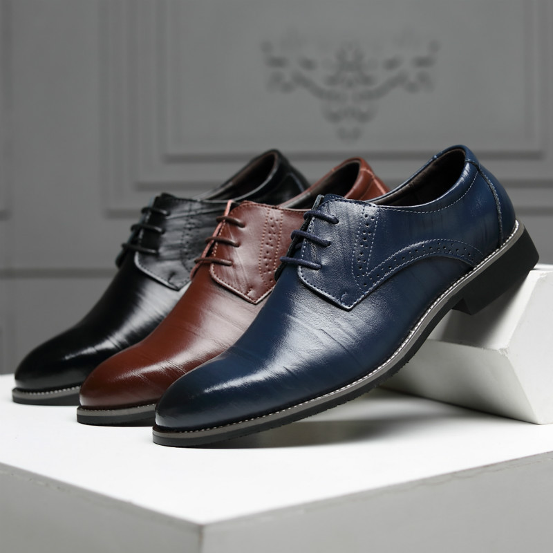 🔥Hot Sale🎁--60% OFF 🎉Mens Classic Luxury Business Formal Leather Shoes