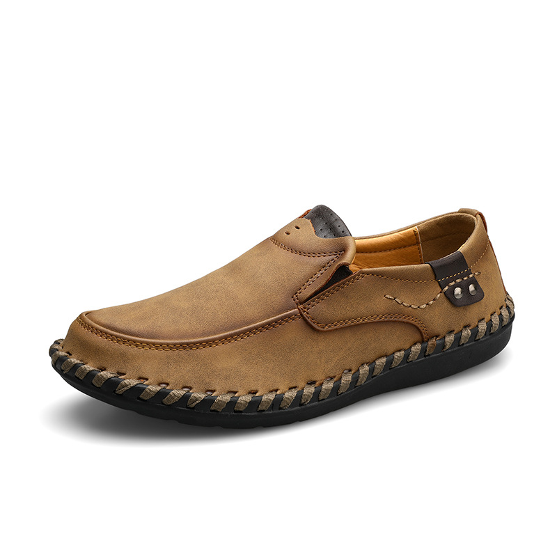 HANDGENÄHTE FREIZEITSCHUHE AUS LEDER FÜR HERREN