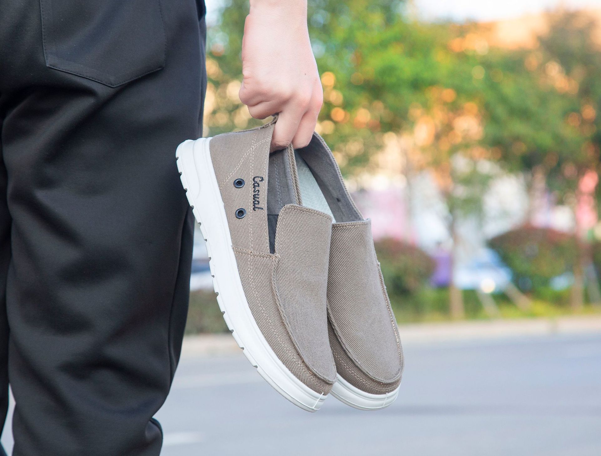 Arch Support & Breathable Slip On Orthopedic Walking Shoes - Proven Plantar Fasciitis, Foot and Heel Pain Relief.-burnzay