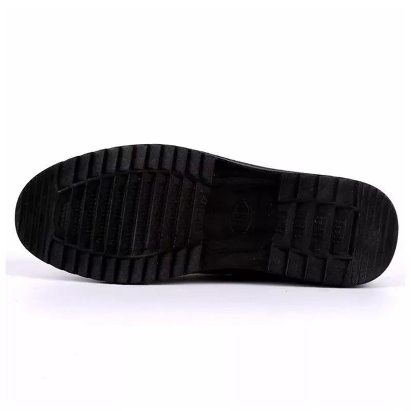 MEN'S EXTENDED WIDTH FOOT AND HEEL COMFORTABLE INSOLE NON-SLIP SNEAKERS-burnzay