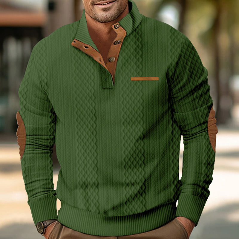 Men's Long Sleeve Cashmere Sweatshirt