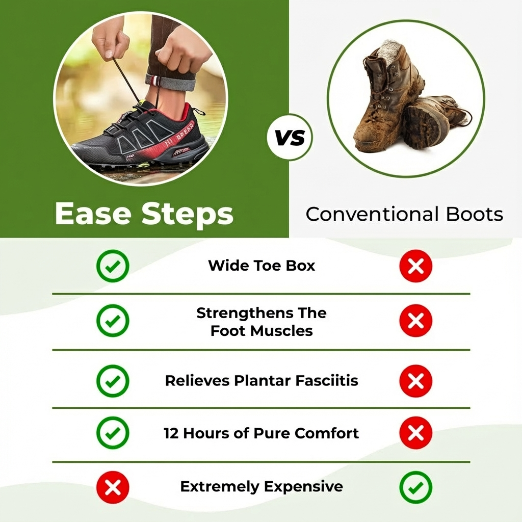 Ease Steps - Orthopedic Pain-Relieving Walking shoes